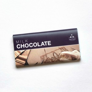 Šokolādes tāfele 100 grami ar logo